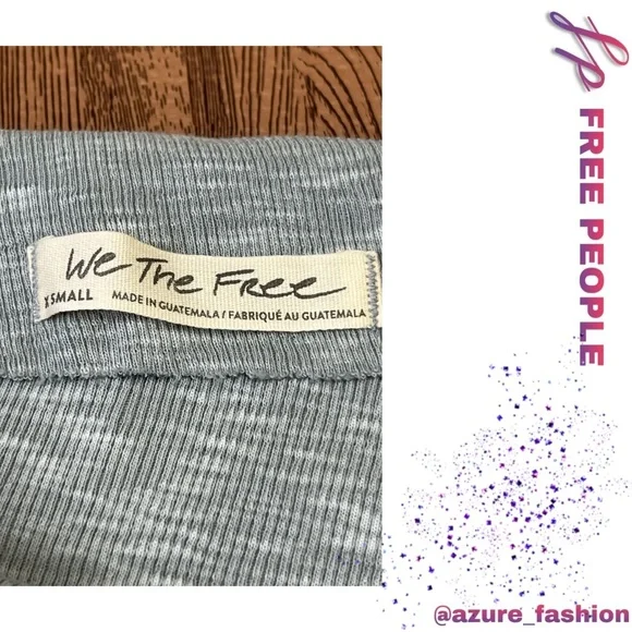 FREE PEOPLE We the Free Get Together Long Sleeve Sweater in Gray! - Picture 4 of 8